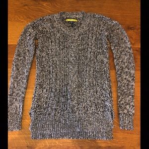 Knitted Sweater Gray/Grey Size extra small
